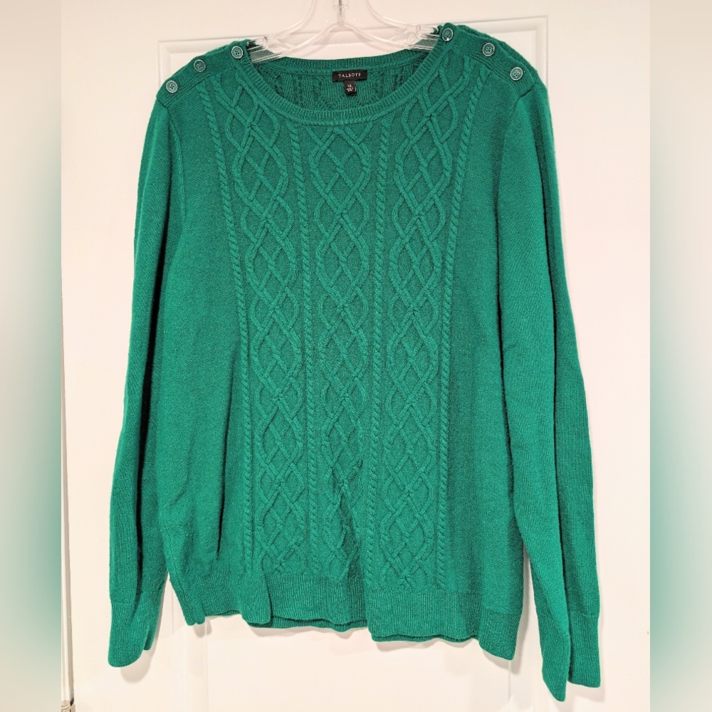 Talbots Cable Knit Sweater XL